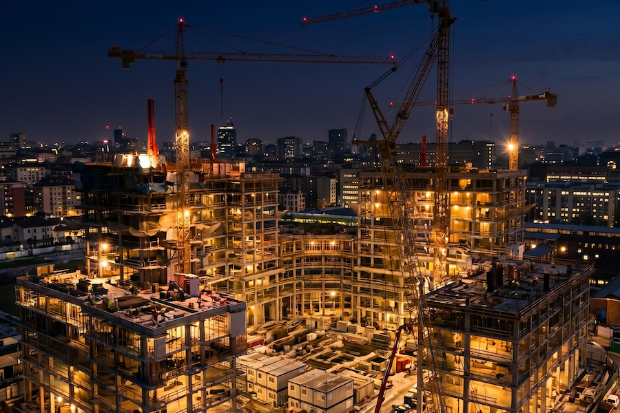 Come fare l'illuminazione di un cantiere
